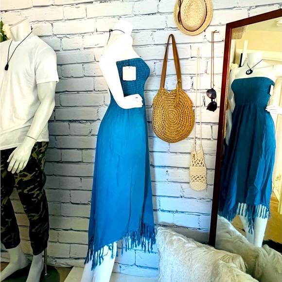 Kiwi+ Punch Denim Dress - Picture 4 of 9